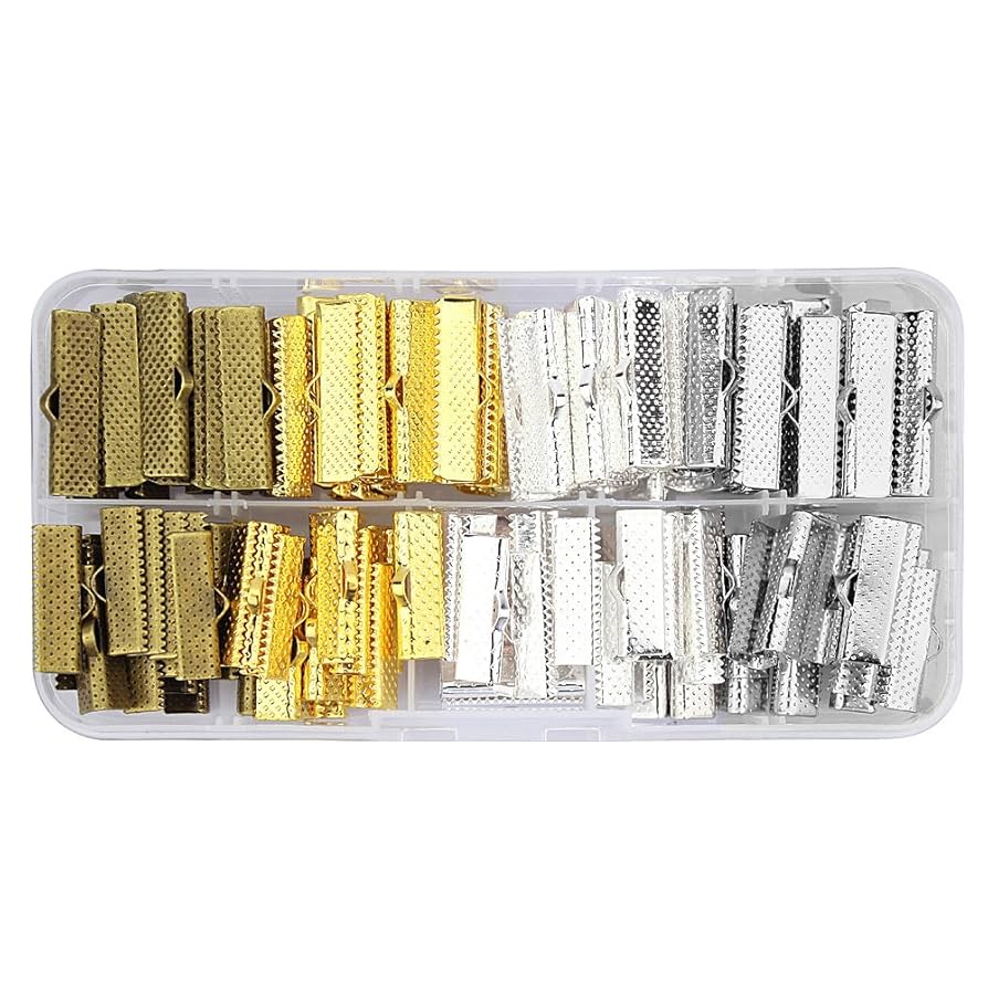 Amazon.co.jp: LolliBeads (TM) 20/25mmゴールド(金)シルバー(銀
